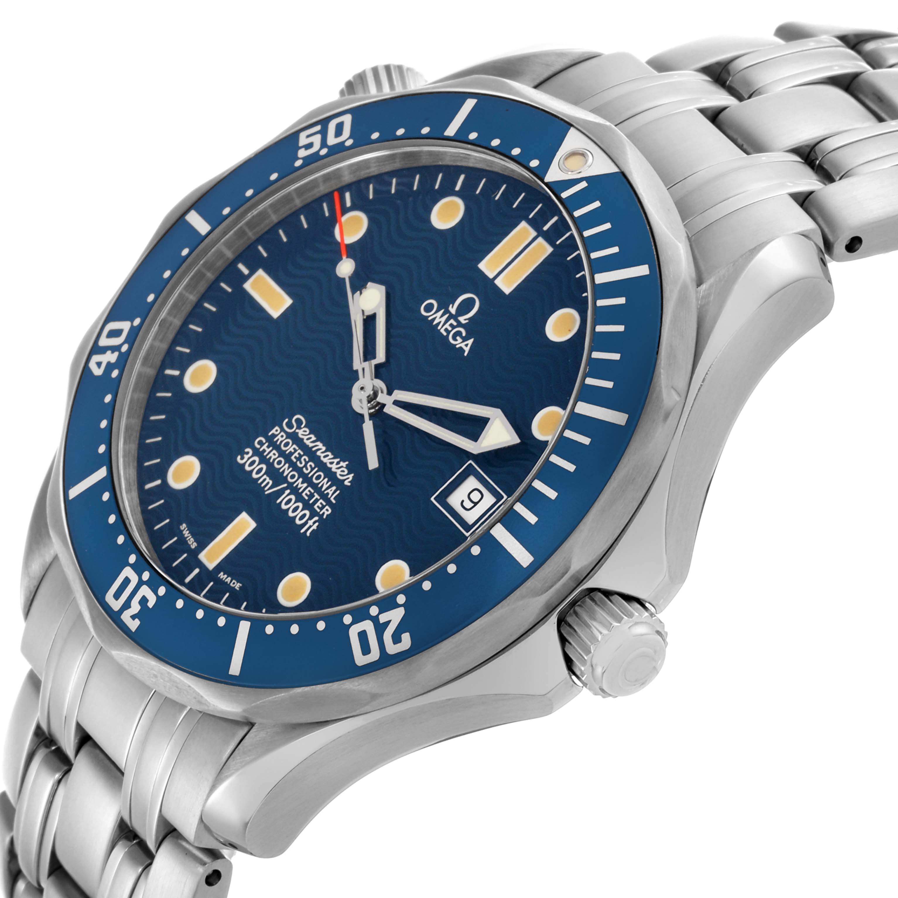 Omega Seamaster Diver 300M Blue Dial Steel Mens Watch 41.0 MM 2531.80.00