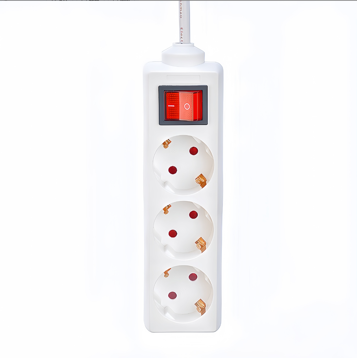 Multi-Outlet Extension Lead, 3 Plugs Power Strip