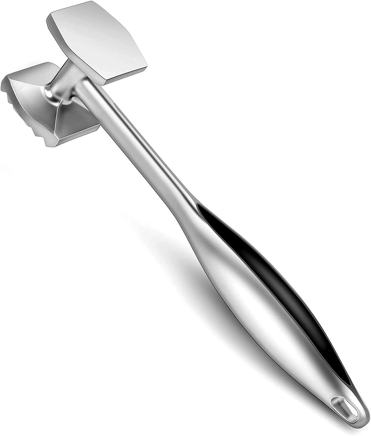 Meat Tenderizer Hammer Tool Mallet Pounder for Kitchen Tenderizing Steak Beef Poultry,Heavy Duty Dual-Sided Tenderiser with Soft Grip Handle - Multifunctional Beater for Chicken,Fish, Baking