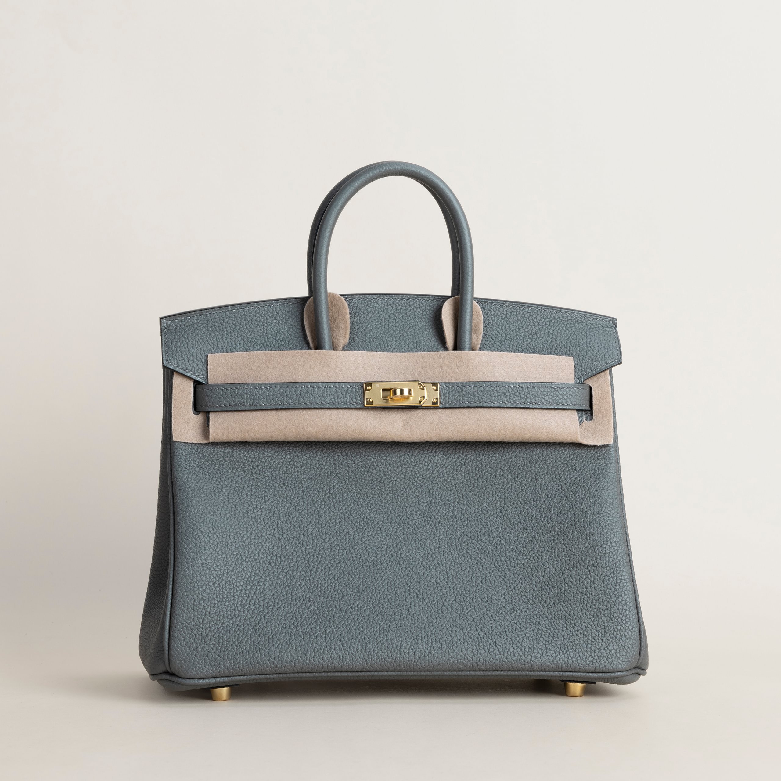 Birkin 25 togo vert amande PHW