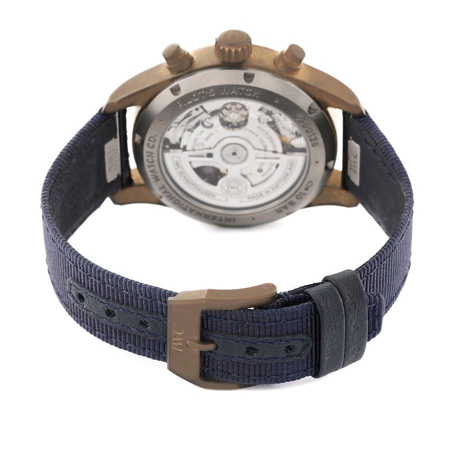 IWC Pilot Chronograph Blue Dial Mens Watch IW388109