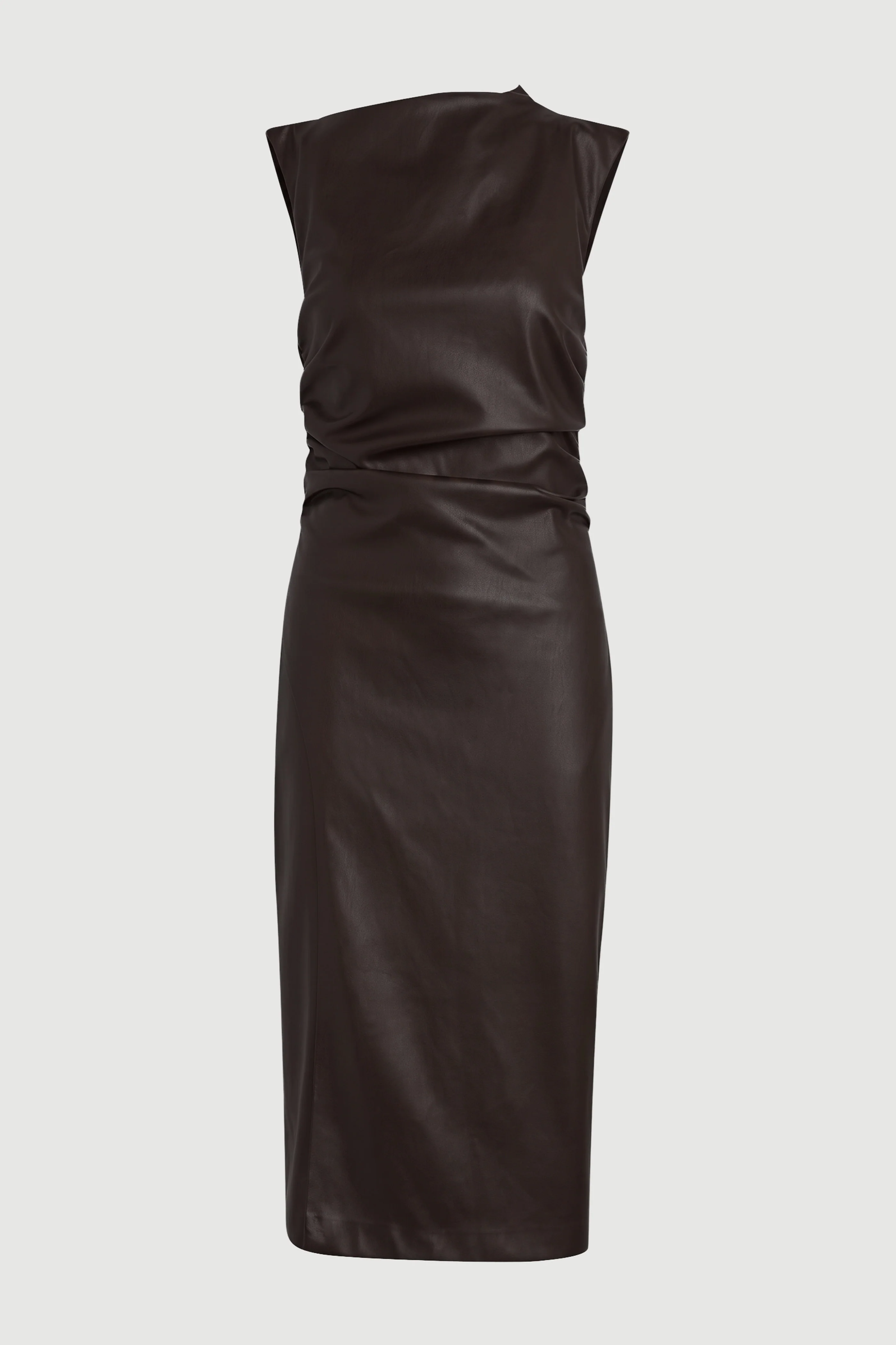Channing Vegan Leather Dress (Petite)