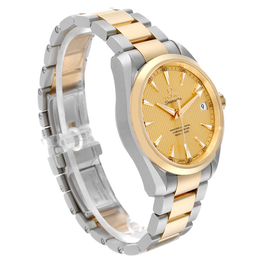 Omega Seamaster Aqua Terra Steel Yellow Gold Watch 231.20.39.21.08.001