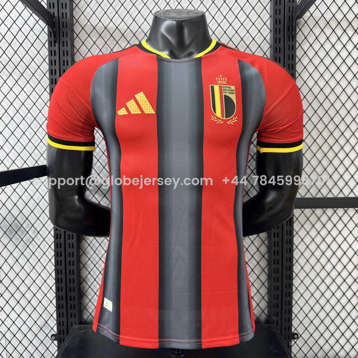 Belgium 2026 Red And Black Special Jersey - Player Version
