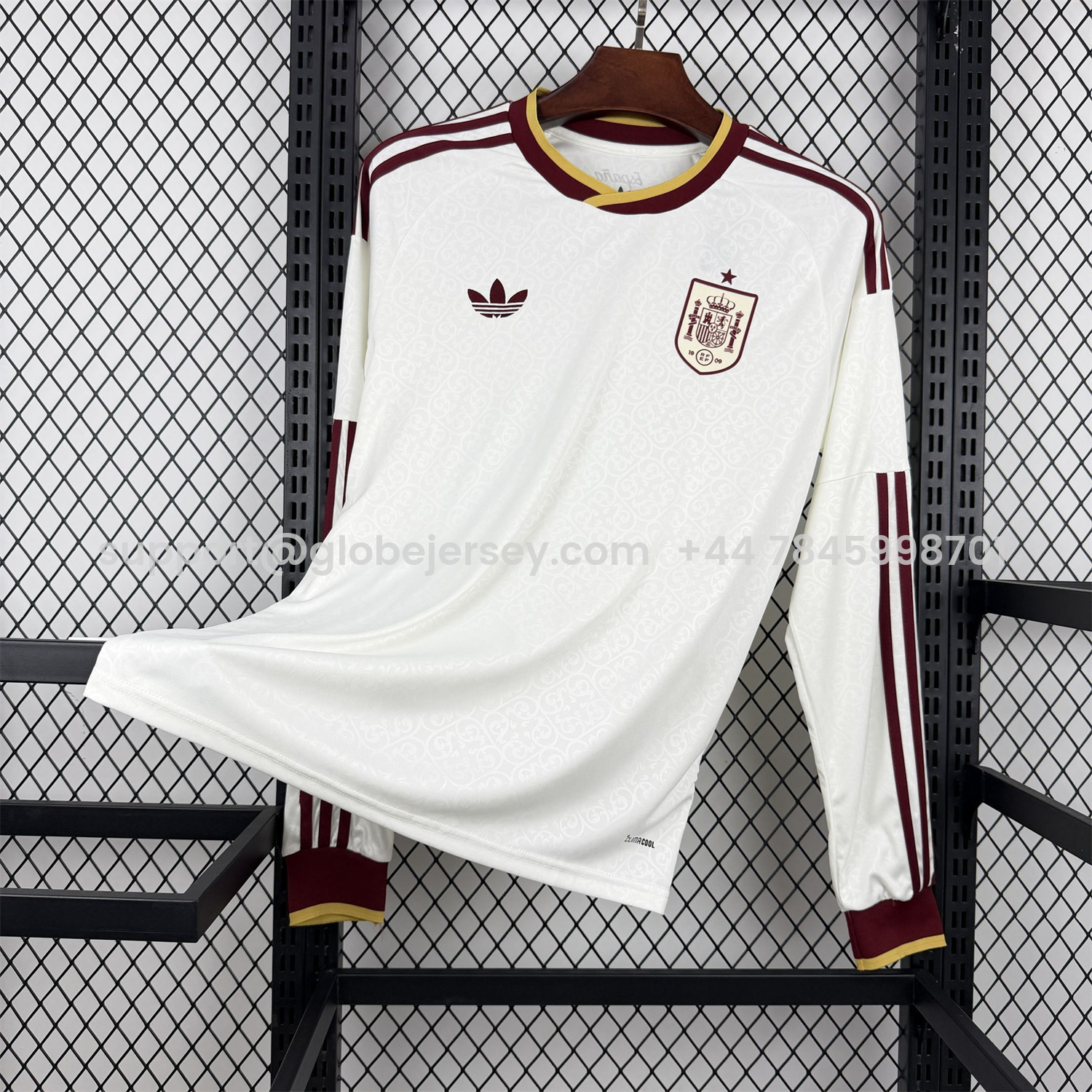 Spain 2026 Away Long Sleeves Jersey - Fans Version