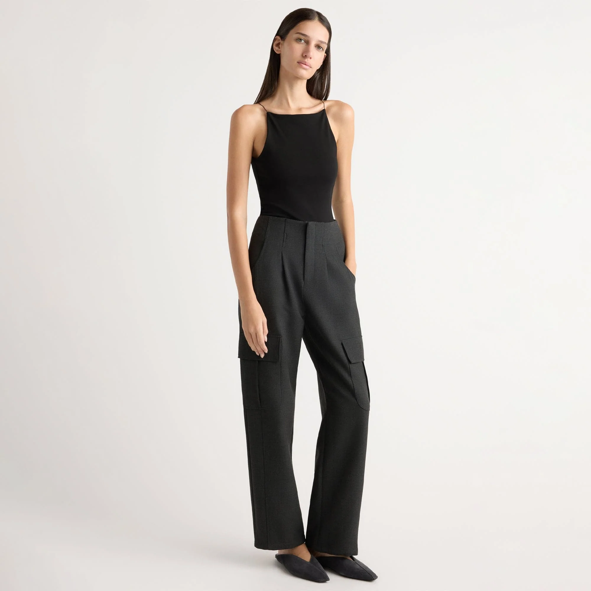 Lynda Tailored Utility Pant