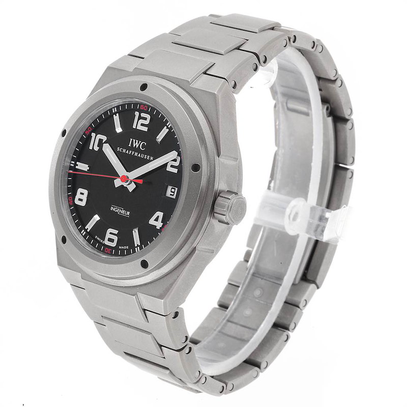 IWC Ingenieur AMG Titanium Black Dial Automatic Mens Watch IW322702