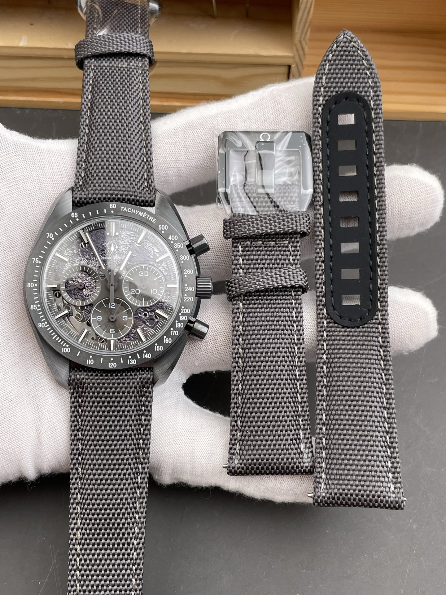 Speedmaster Grey Ceramic Dark Side of the Moon