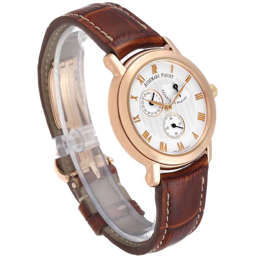 Audemars Piguet Jules 18K Rose Gold Mens Watch 25955OR