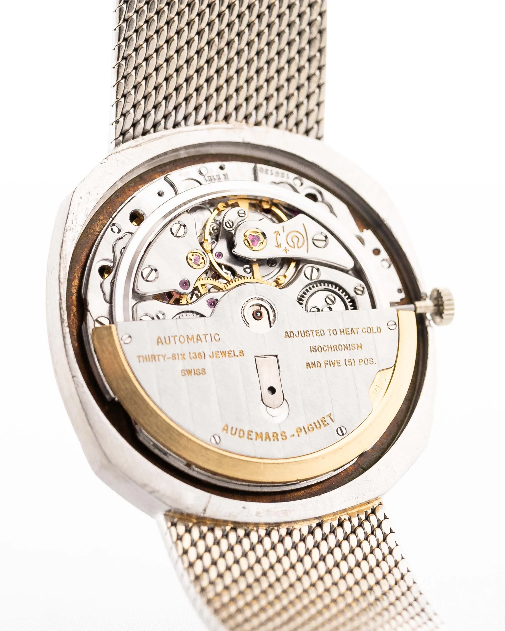 Audemars Piguet Ellipse 18k Diamond Black 1970s