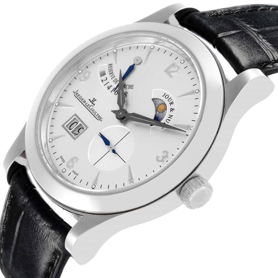 Jaeger Lecoultre Reserve De Marche Steel Mens Watch 146.8.17.S Q1608420