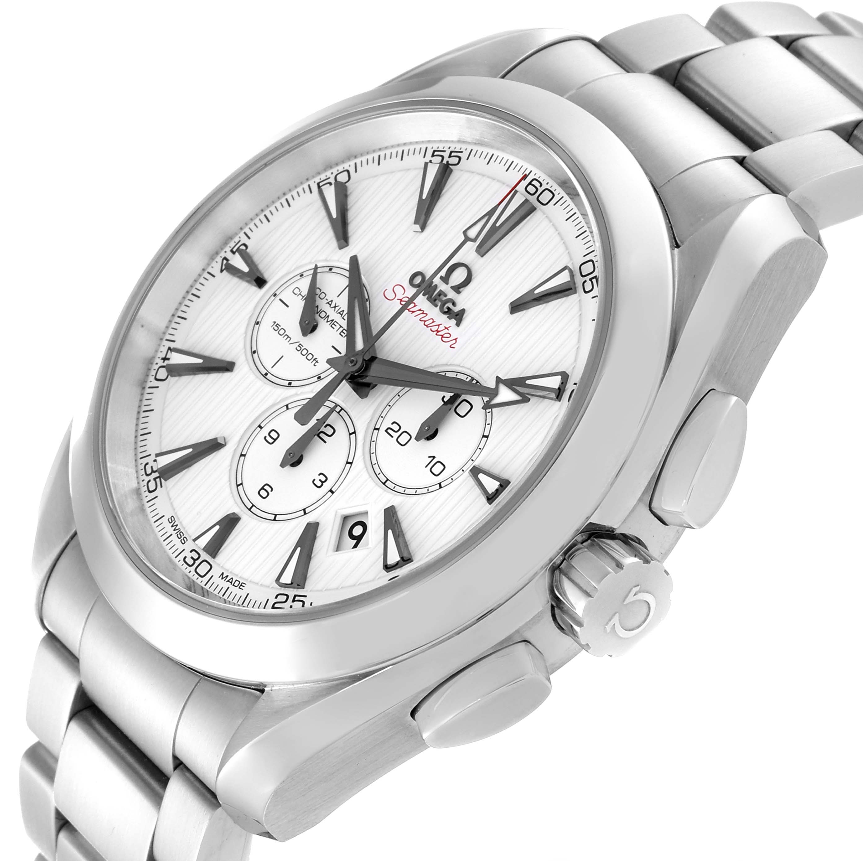 Omega Seamaster Aqua Terra Chrono Steel Mens Watch 44.0 MM 231.10.44.50.04.001