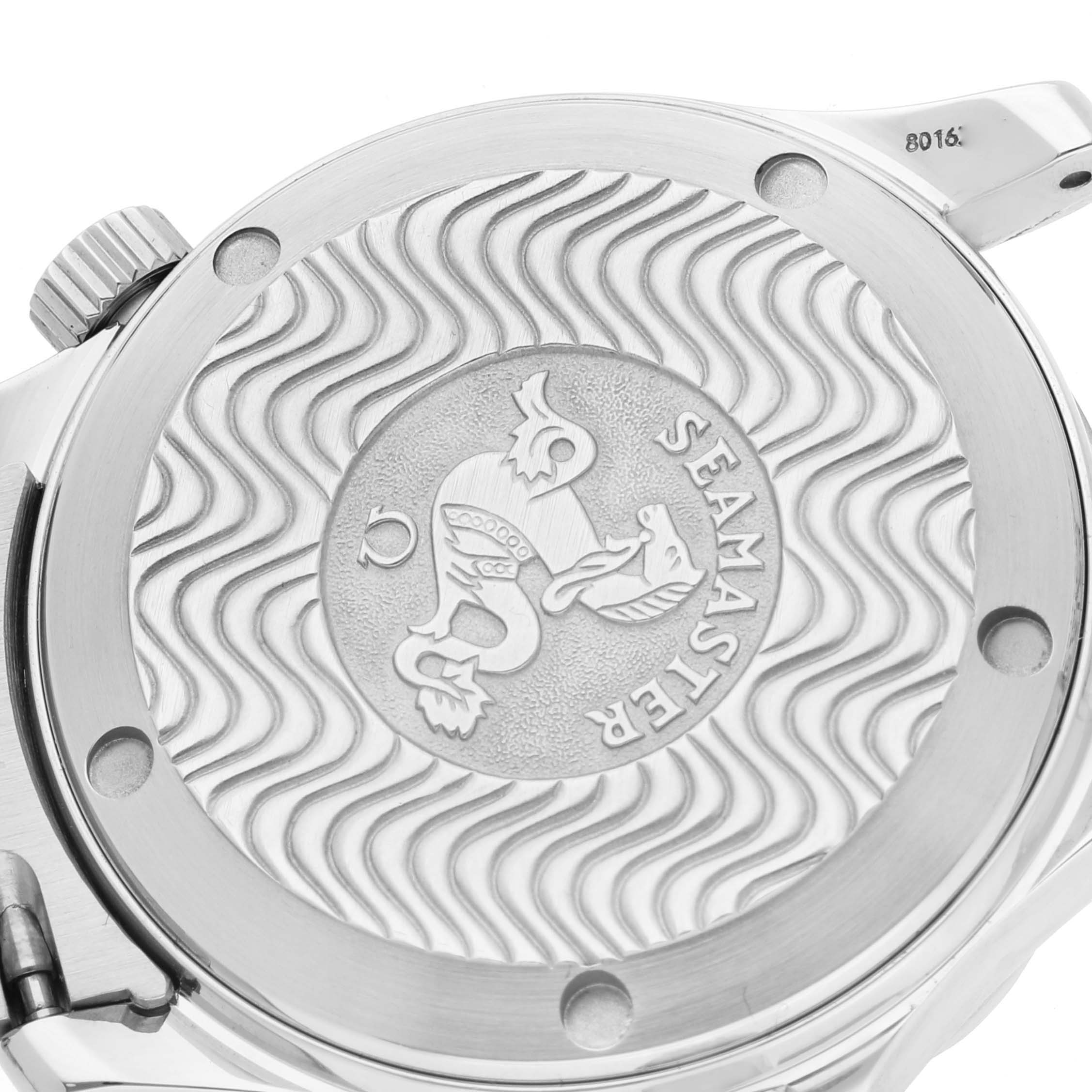 Omega Seamaster Yellow Gold Steel Mens Watch 36.25 MM 2453.50.00