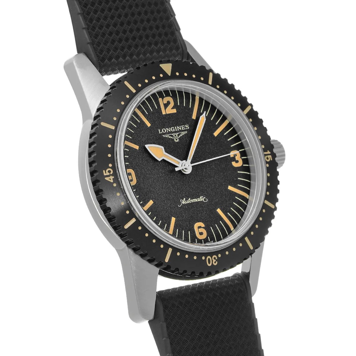 Longines Heritage Skin Diver L2.822.4.56.9 Black Men's Watch
