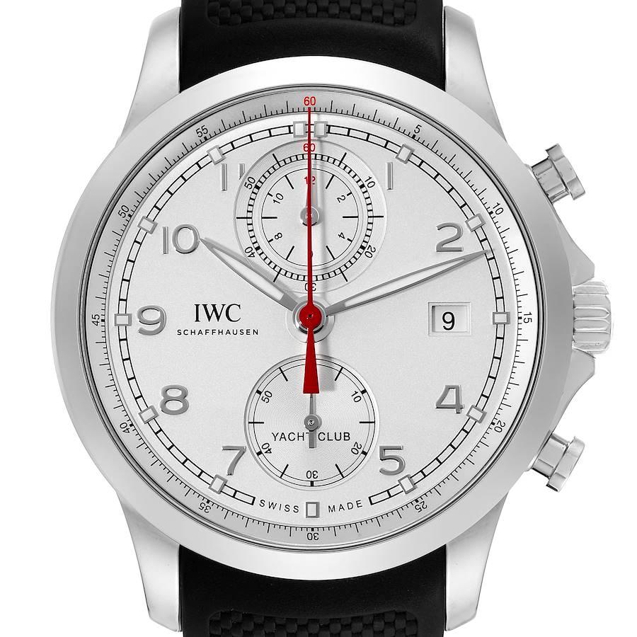 IWC Portuguese Yacht Club Chronograph Steel Mens Watch IW390502