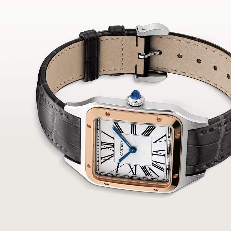 SANTOS-DUMONT Rose Gold Mix 46mm