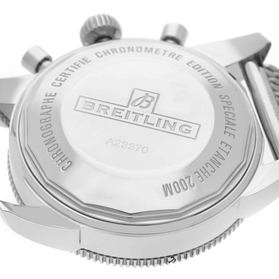 Breitling SuperOcean Heritage Chrono Black Dial Mens Watch A23370