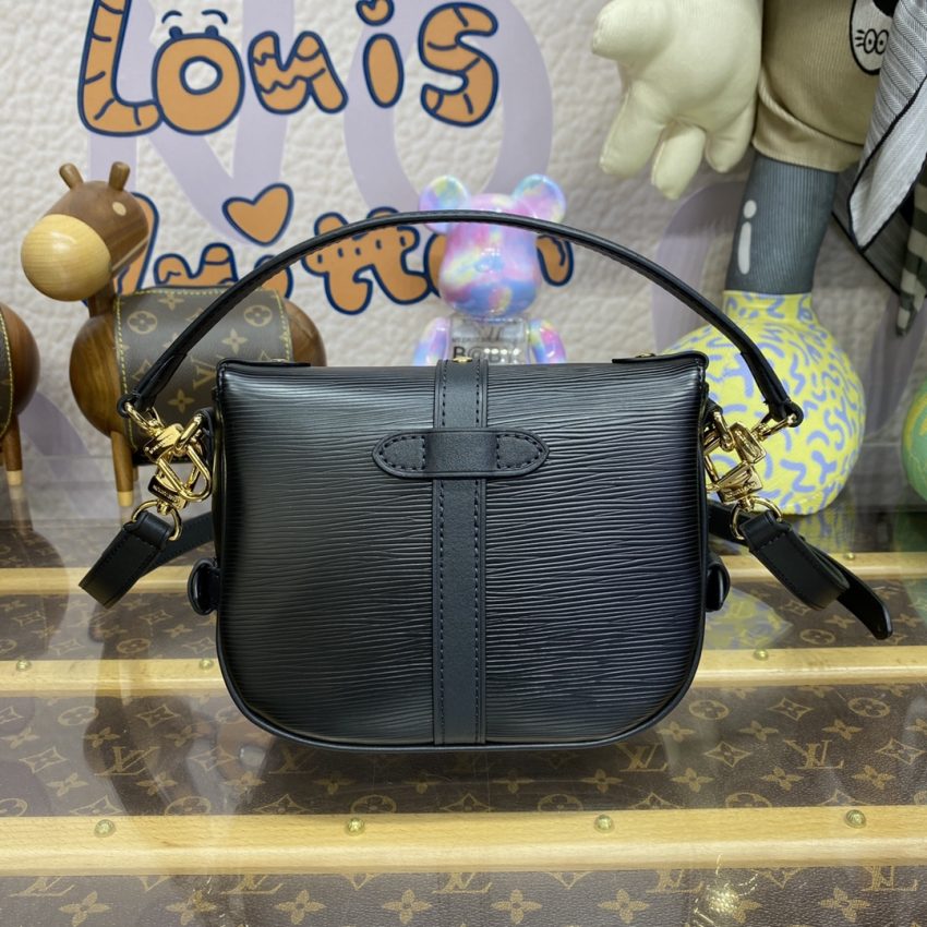 Replica Louis Vuitton Saumur Black