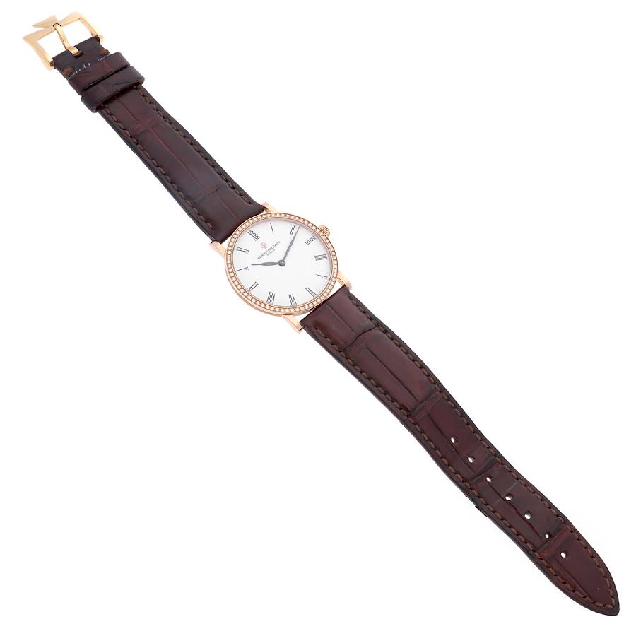 Vacheron Constantin Patrimony 31mm Rose Gold Ladies Watch 33593