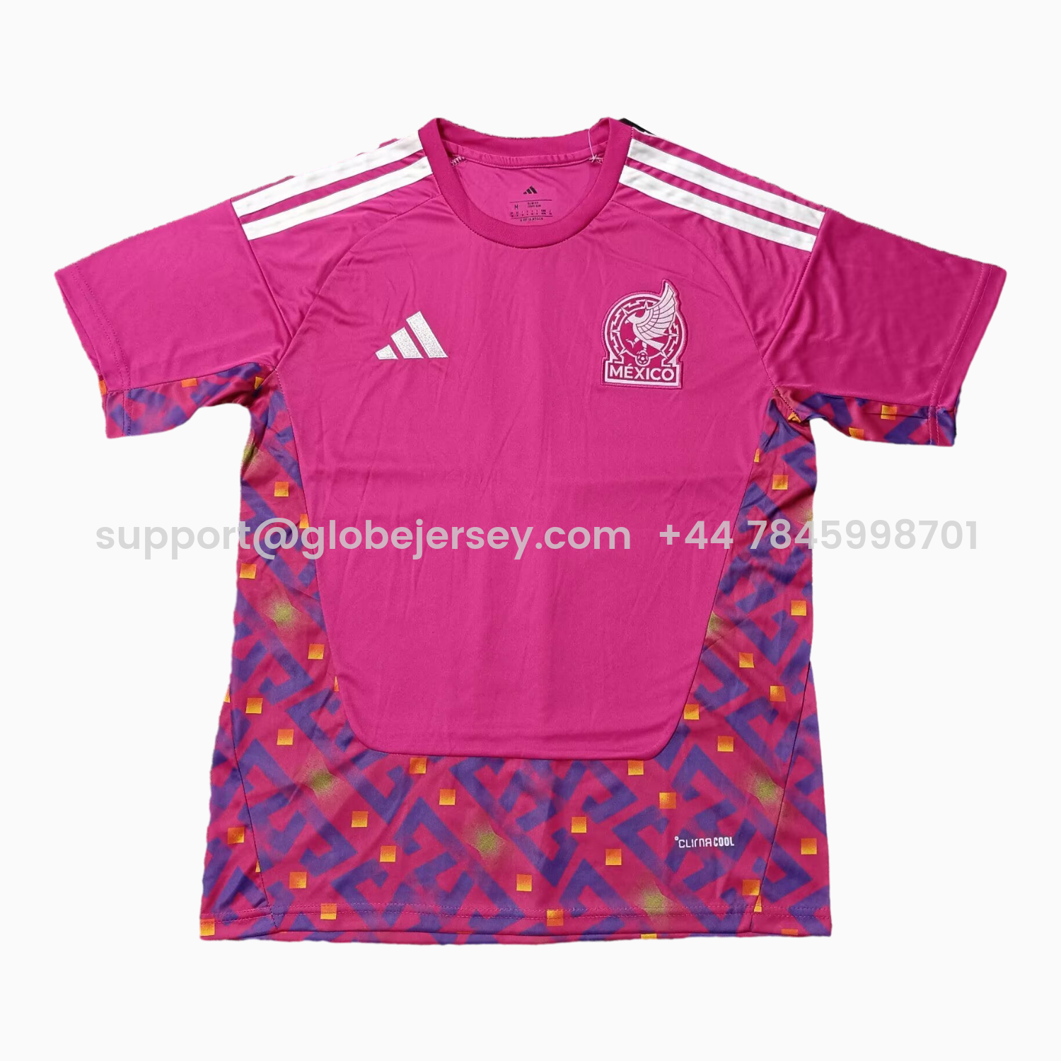 Mexico 2026 Goalkeeper Pink Jersey - Fans Version