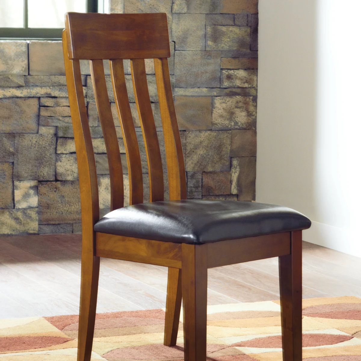 Medium Brown Extendable Dining Furniture Set