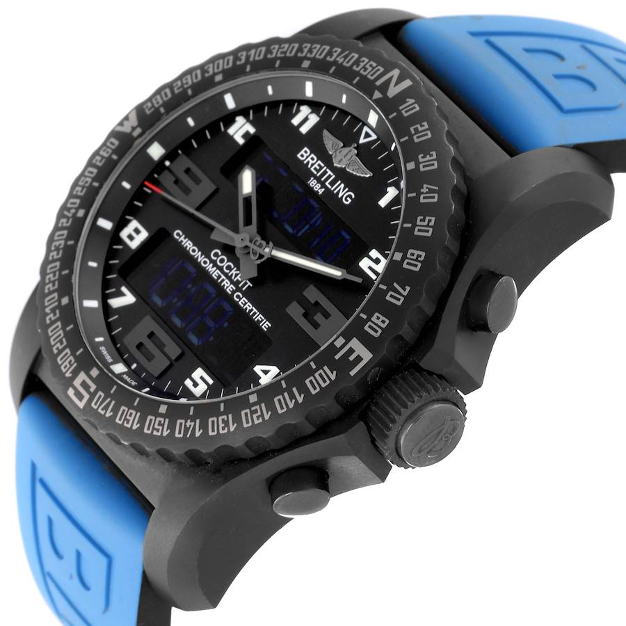 Breitling Cockpit B50 Night Mission PVD Titanium Watch VB5010