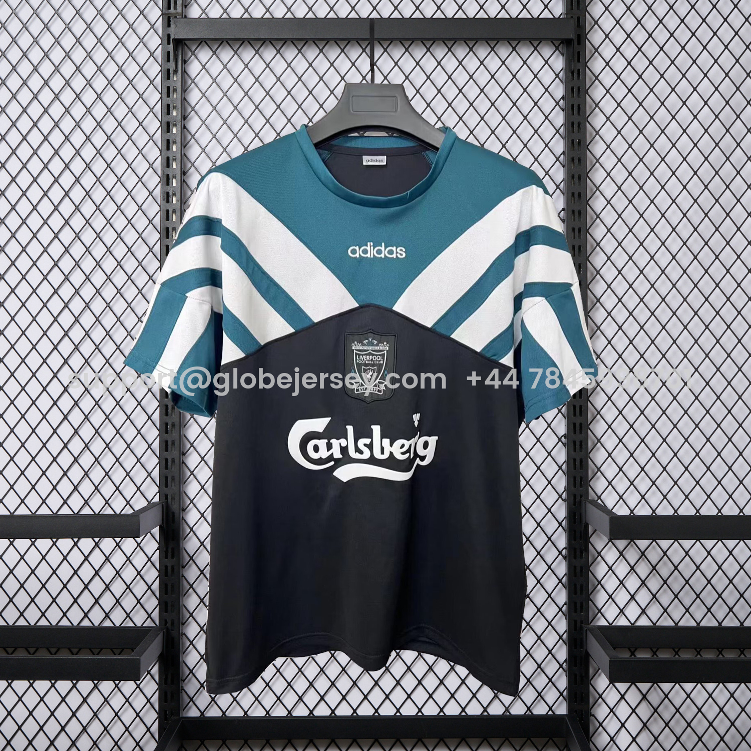 Retro Liver.pool 1995-96 Green And Black Training Jersey