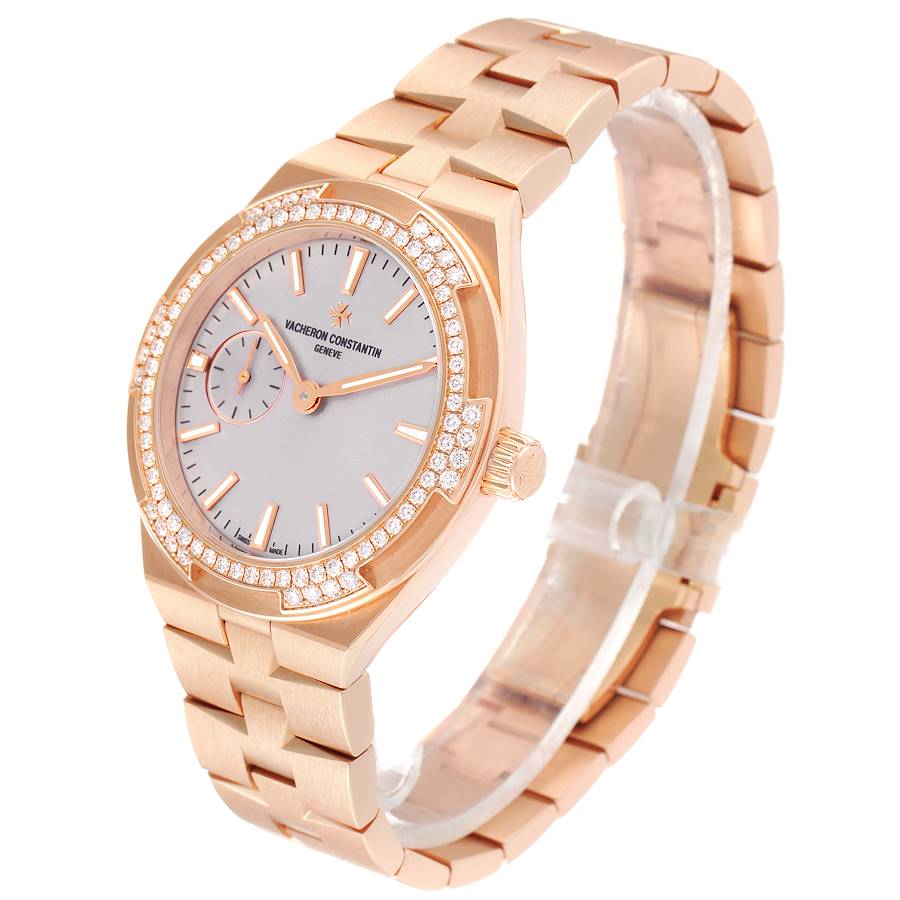 Vacheron Constantin Overseas 37 Rose Gold Diamond Ladies Watch 2305V
