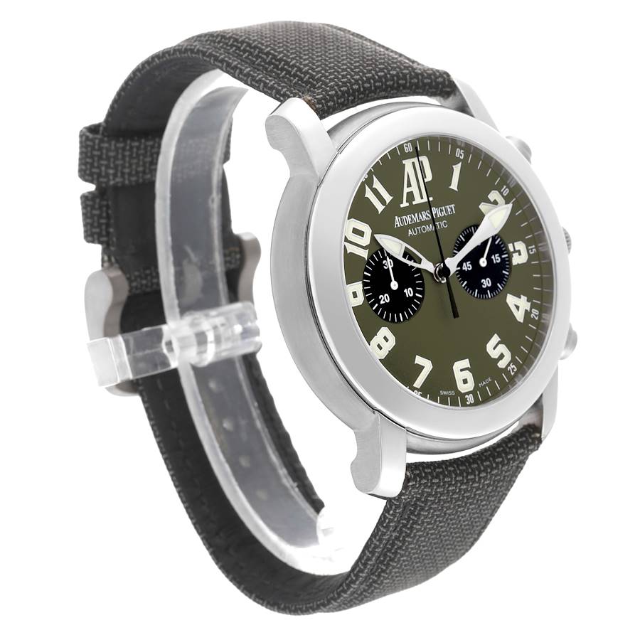 Audemars Piguet Jules Titanium Platinum 6th Day Schwarzenegger Limited 50 Mens Watch 25949IP