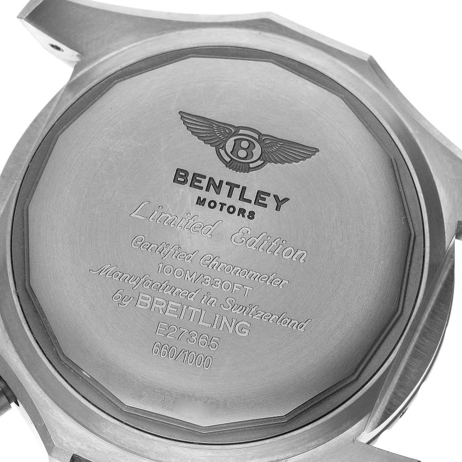 Breitling Bentley Super Sports LE Titanium Mens Watch E27365