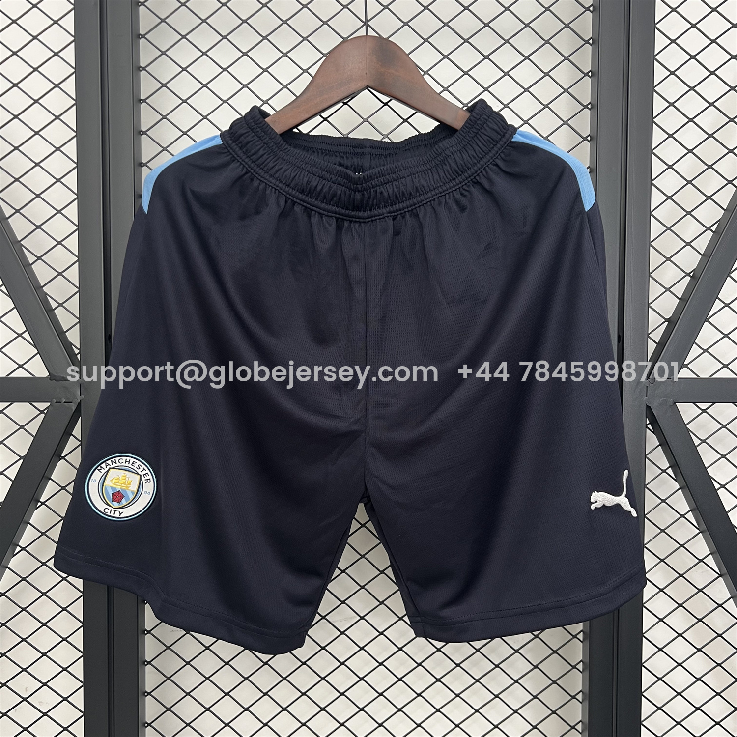 Manchester City 25-26 Deep Blue Shorts - Fans Version