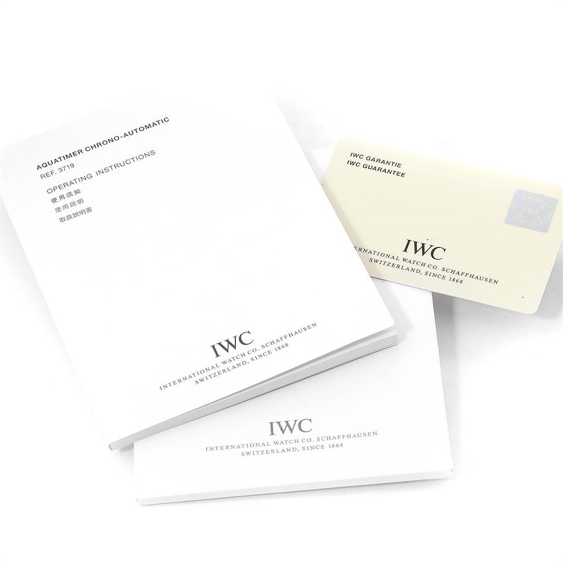 IWC Aquatimer GST Automatic Chronograph Day Date Mens Watch IW371918