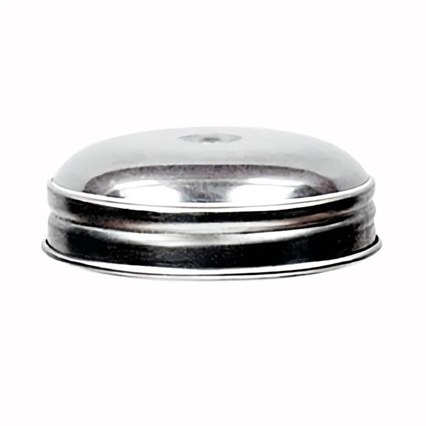 Commercial Stainless Steel Center Pour Cap, for 12 OZ Sugar Dispenser