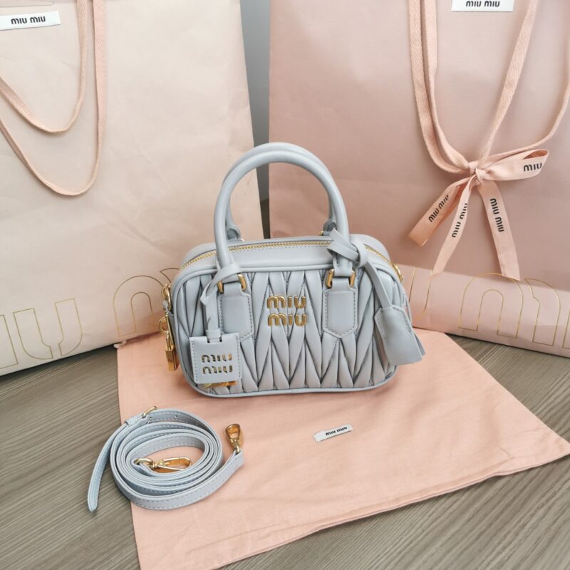 Replica Miu Miu Arcadie Small Light Blue