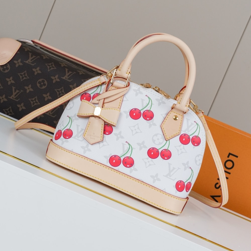Louis Vuitton X Takashi Murakami Alma BB Monogram Cherry 23Cm M14234