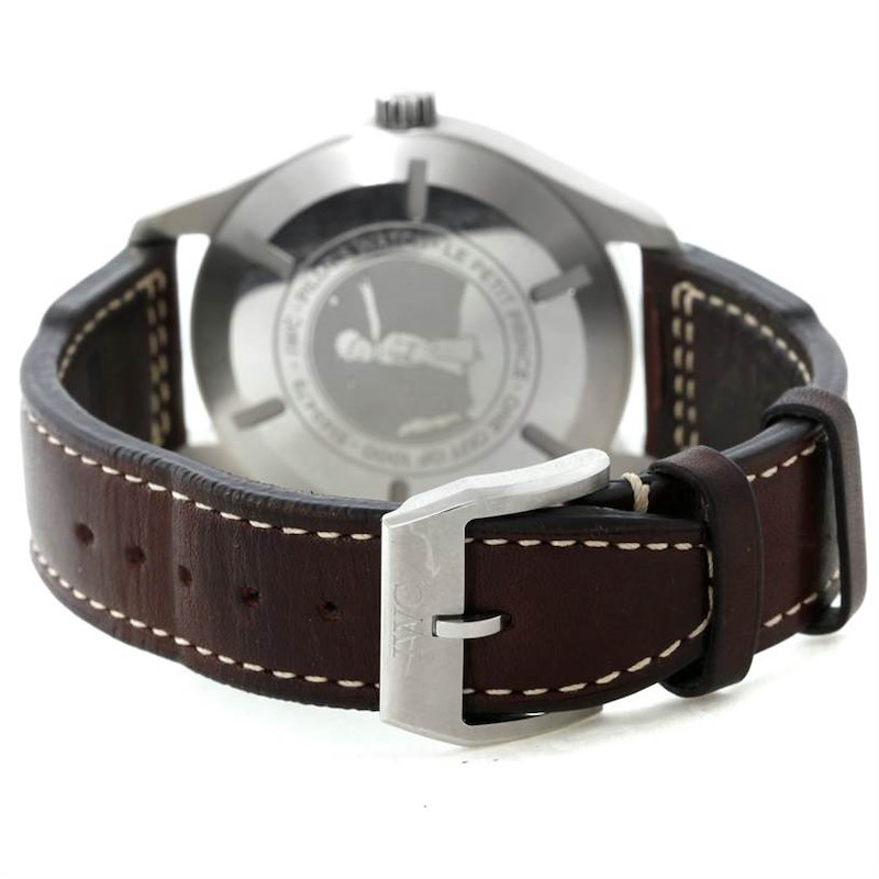 IWC Pilots Mark XVII Le Petit Prince Steel Mens Watch IW326506