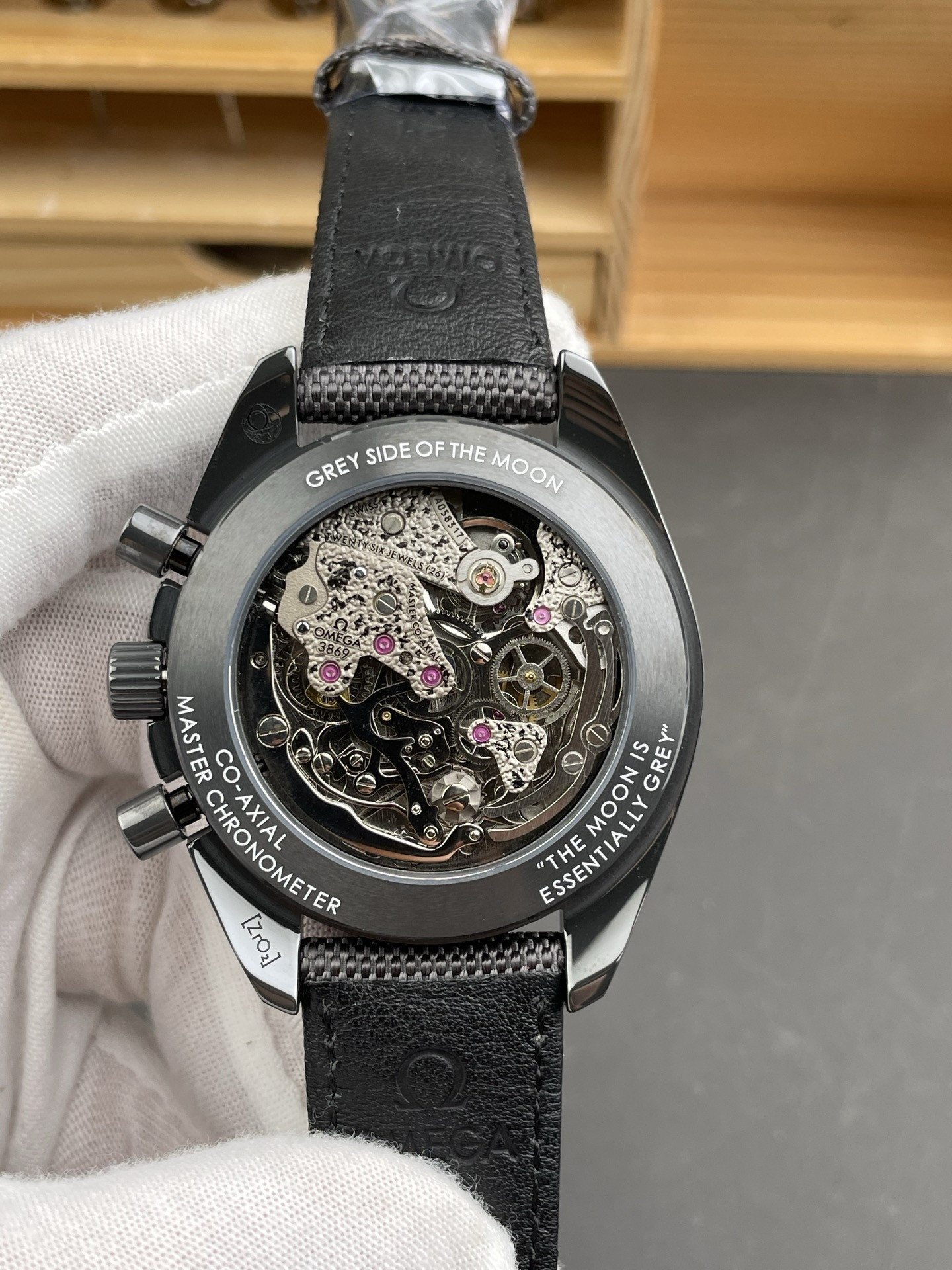 Speedmaster Grey Ceramic Dark Side of the Moon