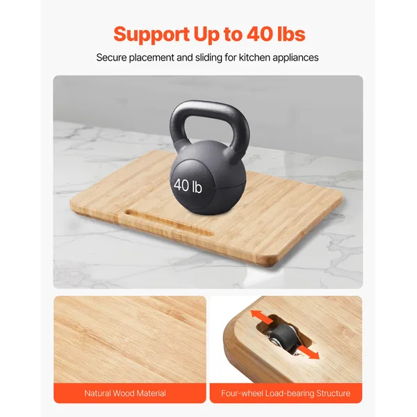 Appliance Slider Small 10.5 x 13-inch Rolling Sliding