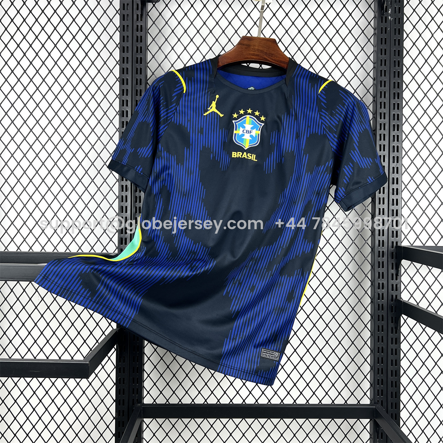 Brazil 2026 Away Blue Jersey - Fans Version