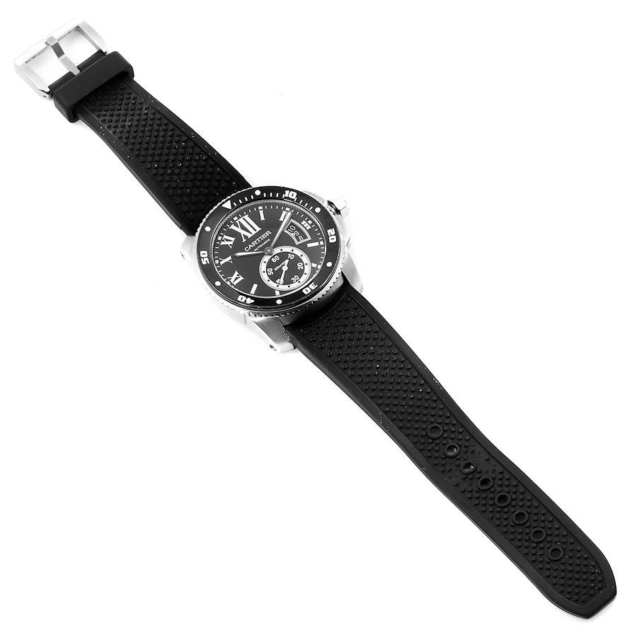 Calibre Diver Black Rubber 42mm