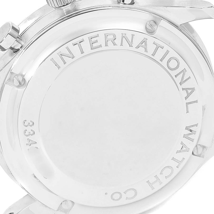 IWC Portuguese Chronograph Automatic Steel Mens Watch IW371417