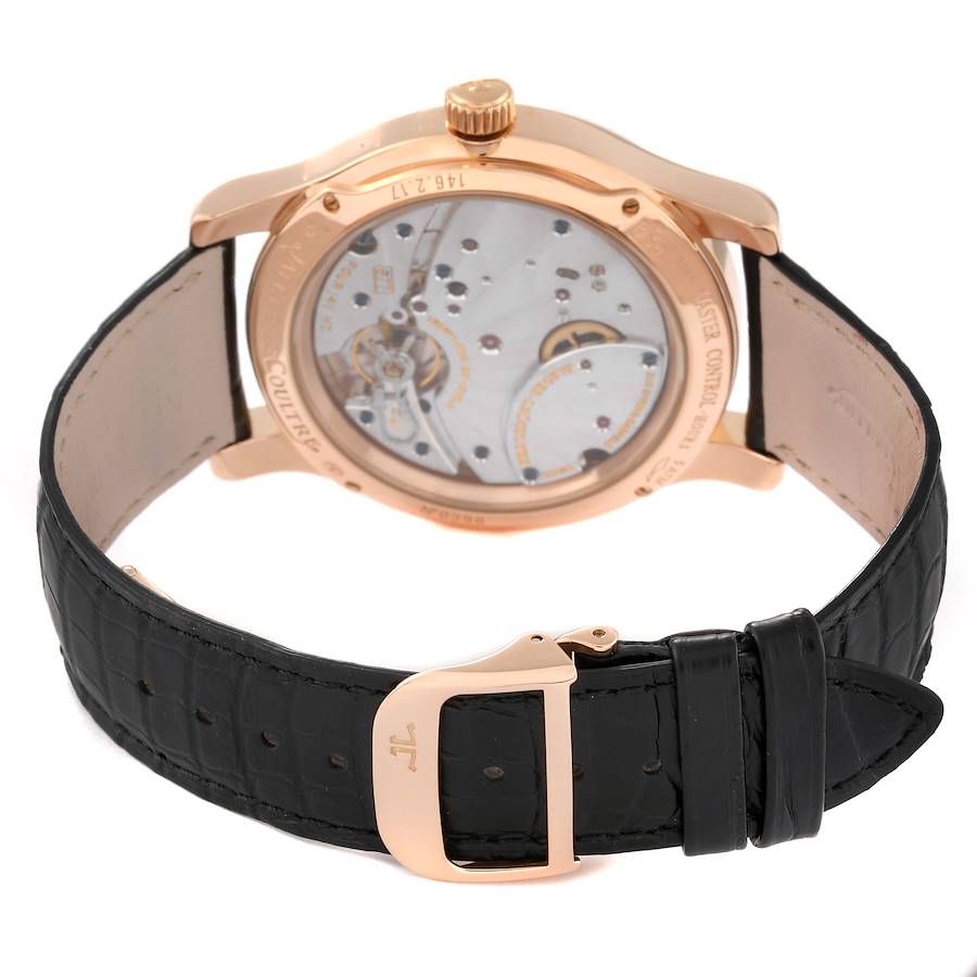 Jaeger LeCoultre Master Eight Days Rose Gold Watch 146.2.17.S Q1602420