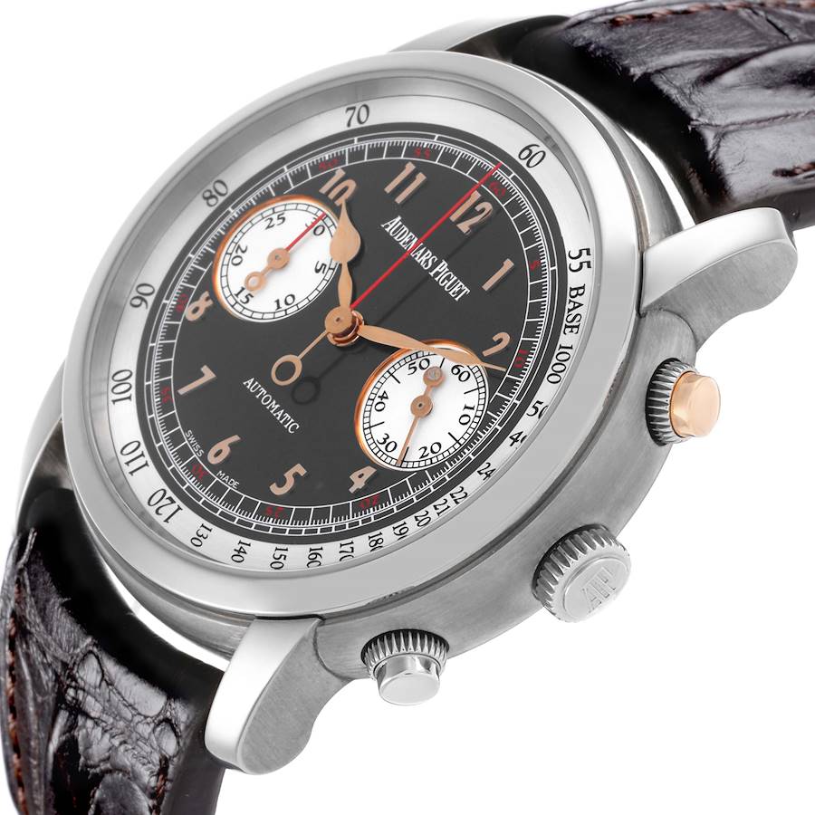 Audemars Piguet Jules Gstaad Classic Limited Edition Titanium Mens Watch 26558TI