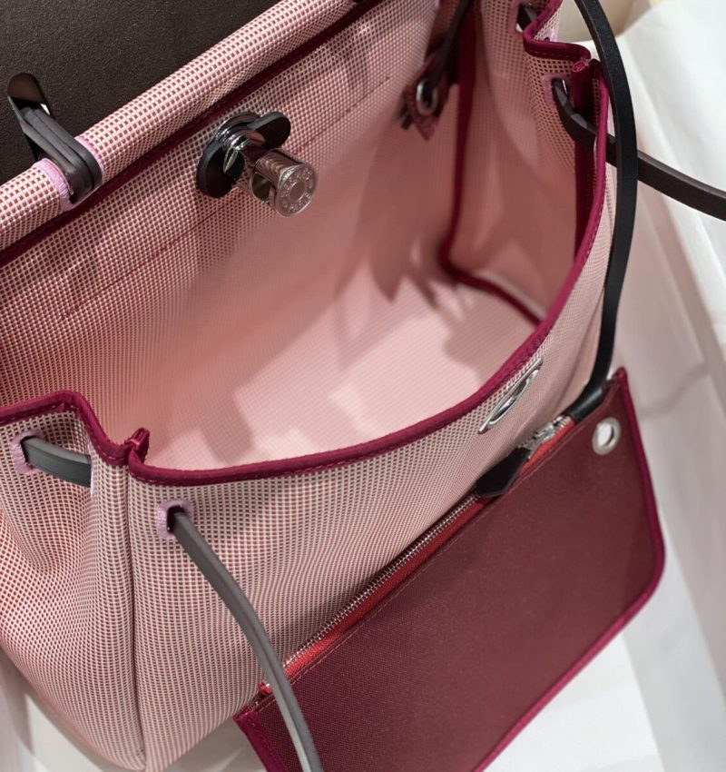 Replica Hermès Herbag 31Cm Pink