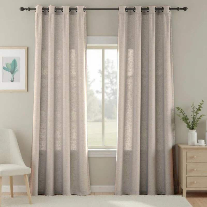 Custom Heavyweight Linen Drape (Grommet)