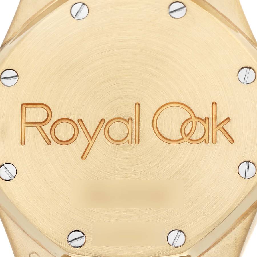 Audemars Piguet Royal Oak Dual Time Yellow Gold Mens Watch 25730BA