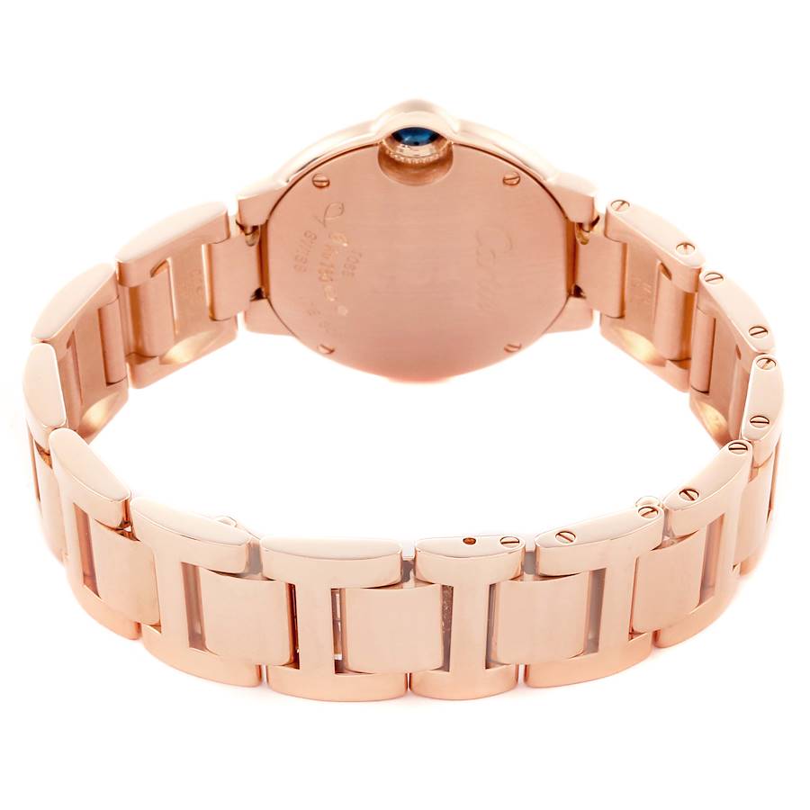 Cartier Ballon Bleu Rose Gold Diamond Small Ladies Watch WE9002Z3