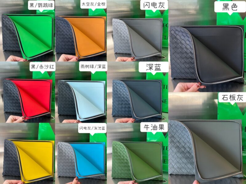 Replica Bottega Veneta Half Zip Clutch