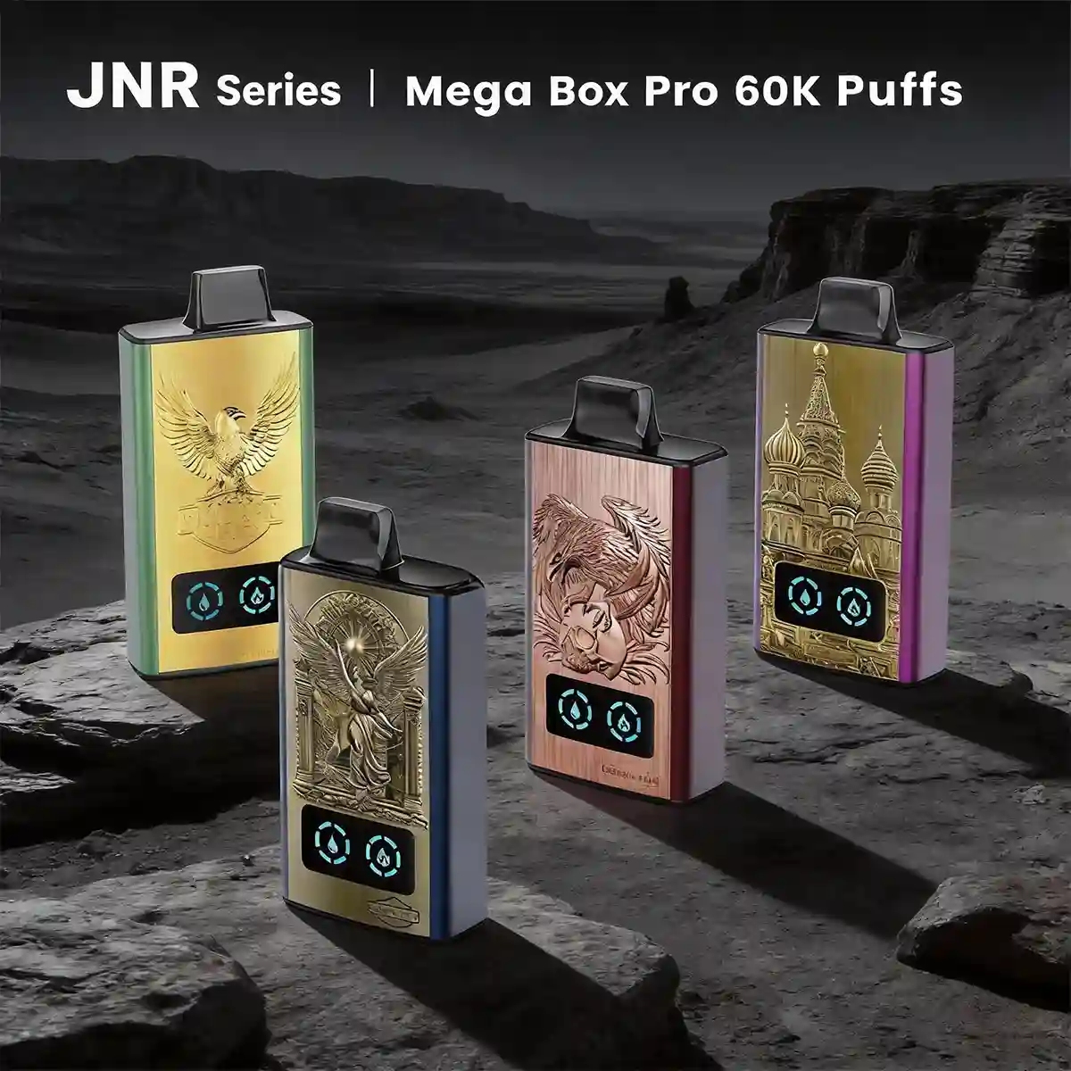 JNR Vape Mega Box Pro 60000 Puffs Disposable Vape