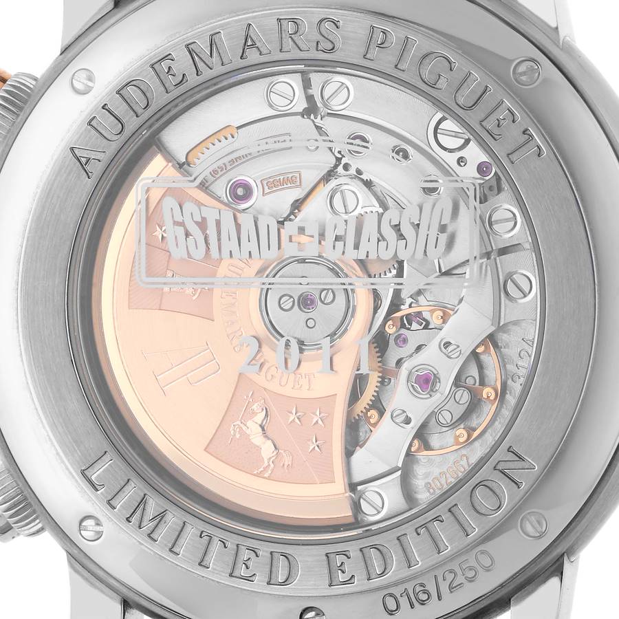 Audemars Piguet Jules Gstaad Classic Limited Edition Titanium Mens Watch 26558TI